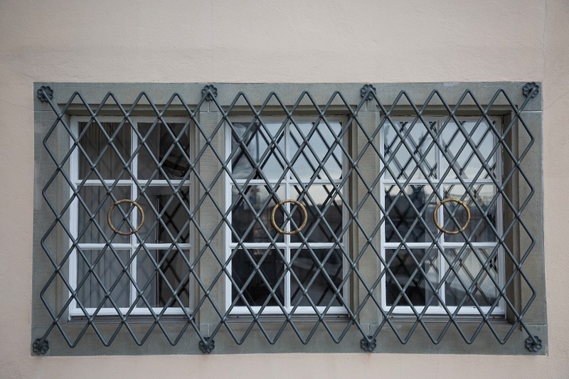 Mit Fenstergittern sicher vor Einbrechern